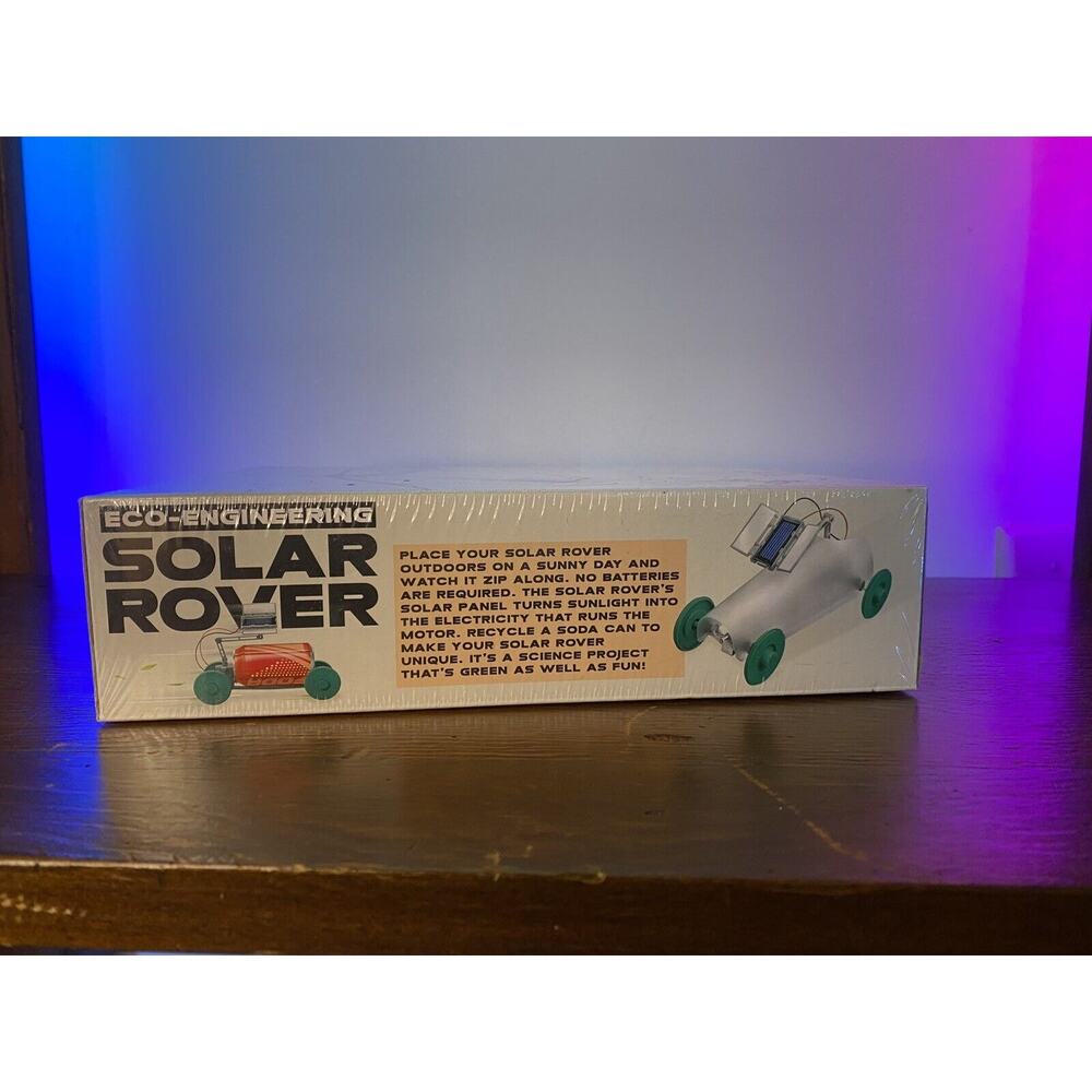 Eco Engineering Solar Rover Green Science Model NEW SEALED!! - Picture 3 of 4